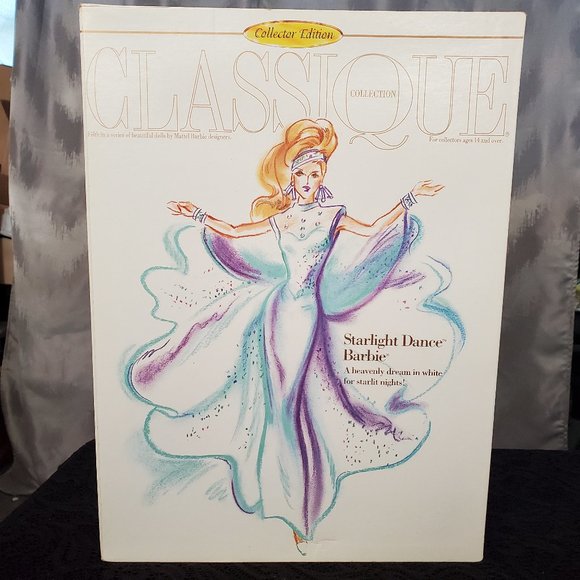 Poupée Barbie Collection Classique Starlight Dance, Mattel 15819, Vintage 1996, Occasion